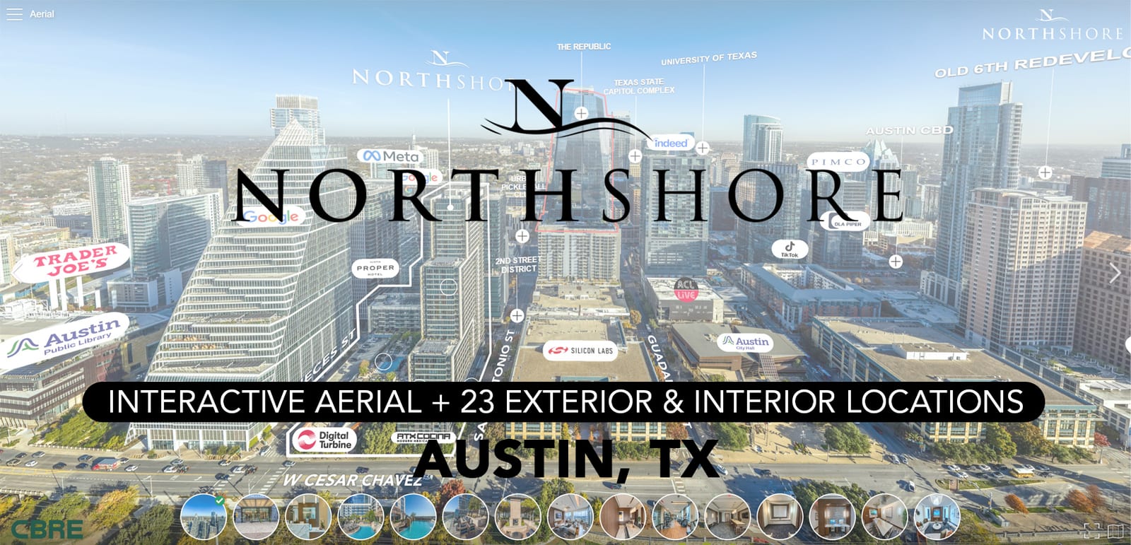 Northshore, Austin — interactive aerial tour